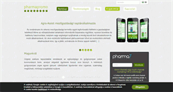 Desktop Screenshot of pharmapromo.hu